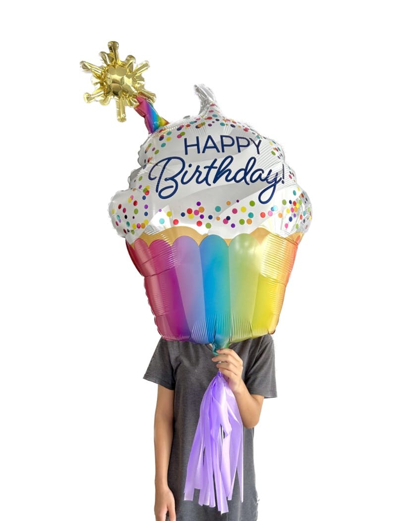 Globo Cupcake Birthday